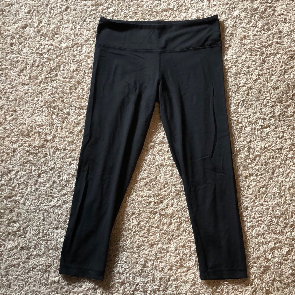 Black Crop Leggings